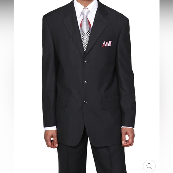 EUC- Jones New York Classic 3 Button Wool Suit-48R - Picture 1 of 12